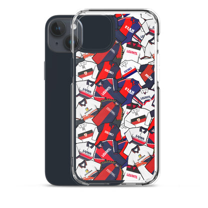 Retro Genoa Inspired Clear Case for iPhone®