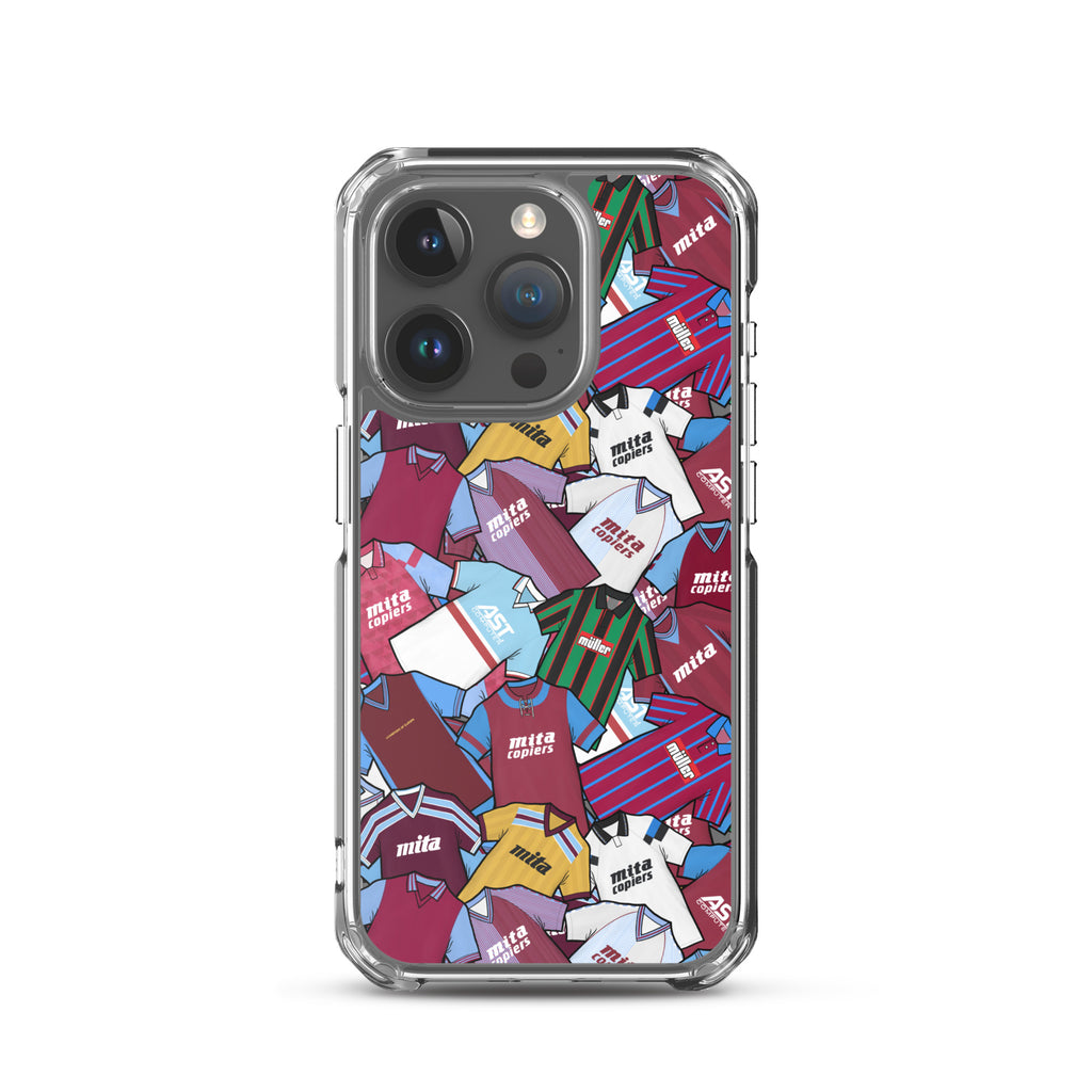 Retro Shirts of the Lions Clear Case for iPhone®