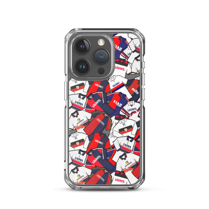 Retro Genoa Inspired Clear Case for iPhone®