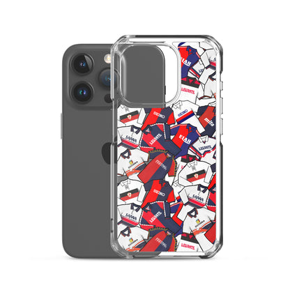 Retro Genoa Inspired Clear Case for iPhone®