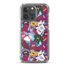 Retro Shirts of the Lions Clear Case for iPhone®