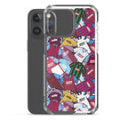 Retro Shirts of the Lions Clear Case for iPhone®