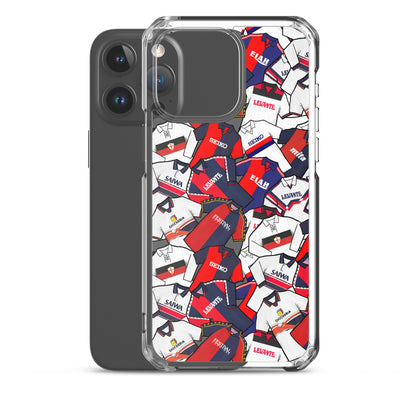 Retro Genoa Inspired Clear Case for iPhone®