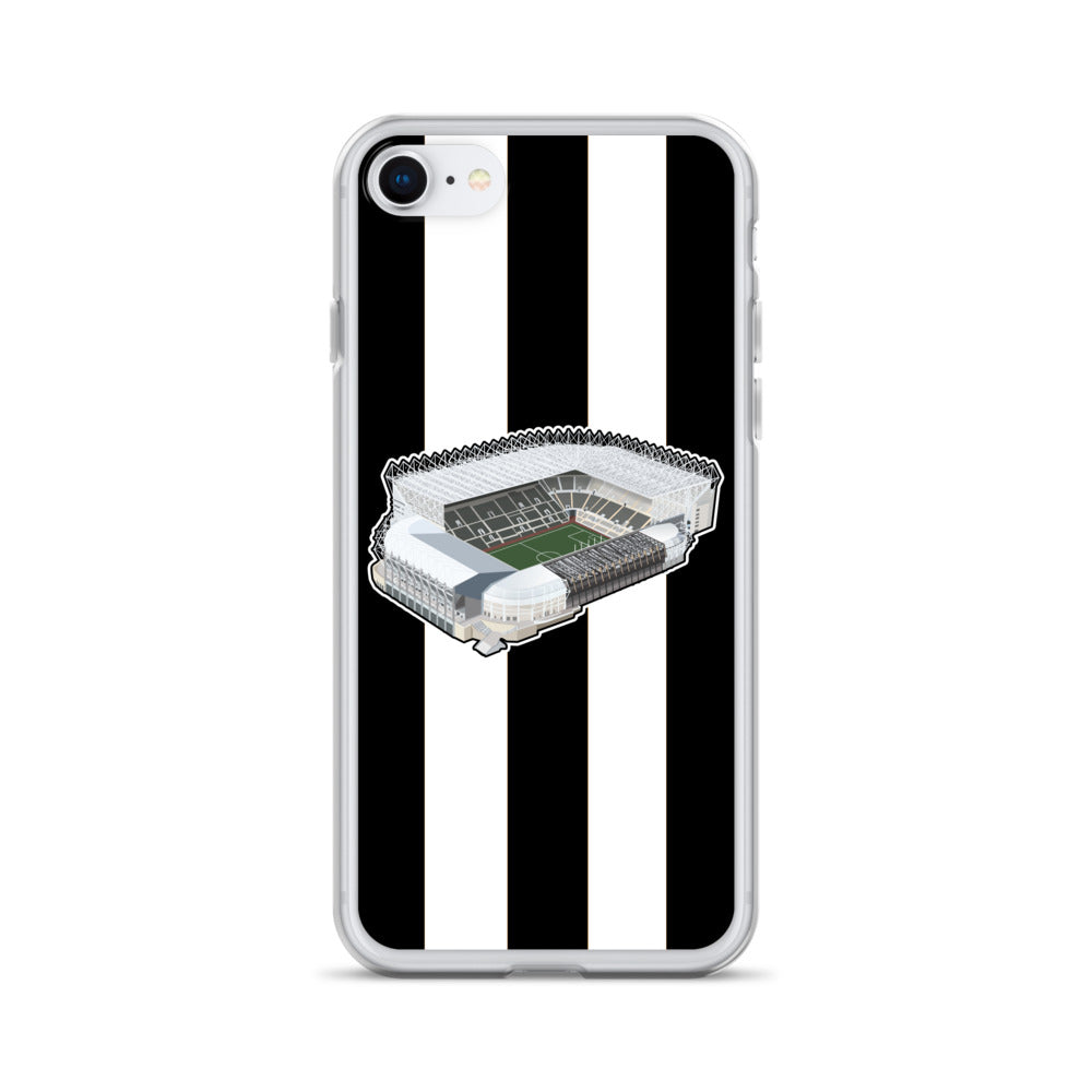 Home of Newcastle Artwork Themed Clear Case for iPhone