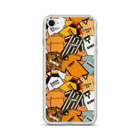 Hull Retro Shirts Themed Football Inspired Clear Case for iPhone®