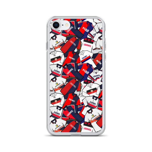 Retro Genoa Inspired Clear Case for iPhone®