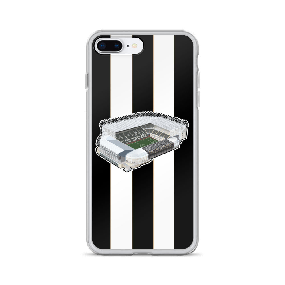 Home of Newcastle Artwork Themed Clear Case for iPhone