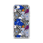 Phone case for iPhone SE inspired by the Retro shirts of Newcastle United!