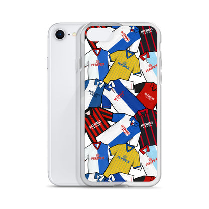 Blackburn Retro Shirts Inspired Football Clear Case for iPhone®