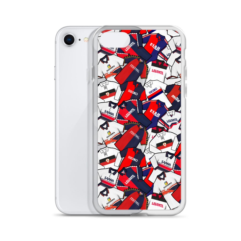 Retro Genoa Inspired Clear Case for iPhone®