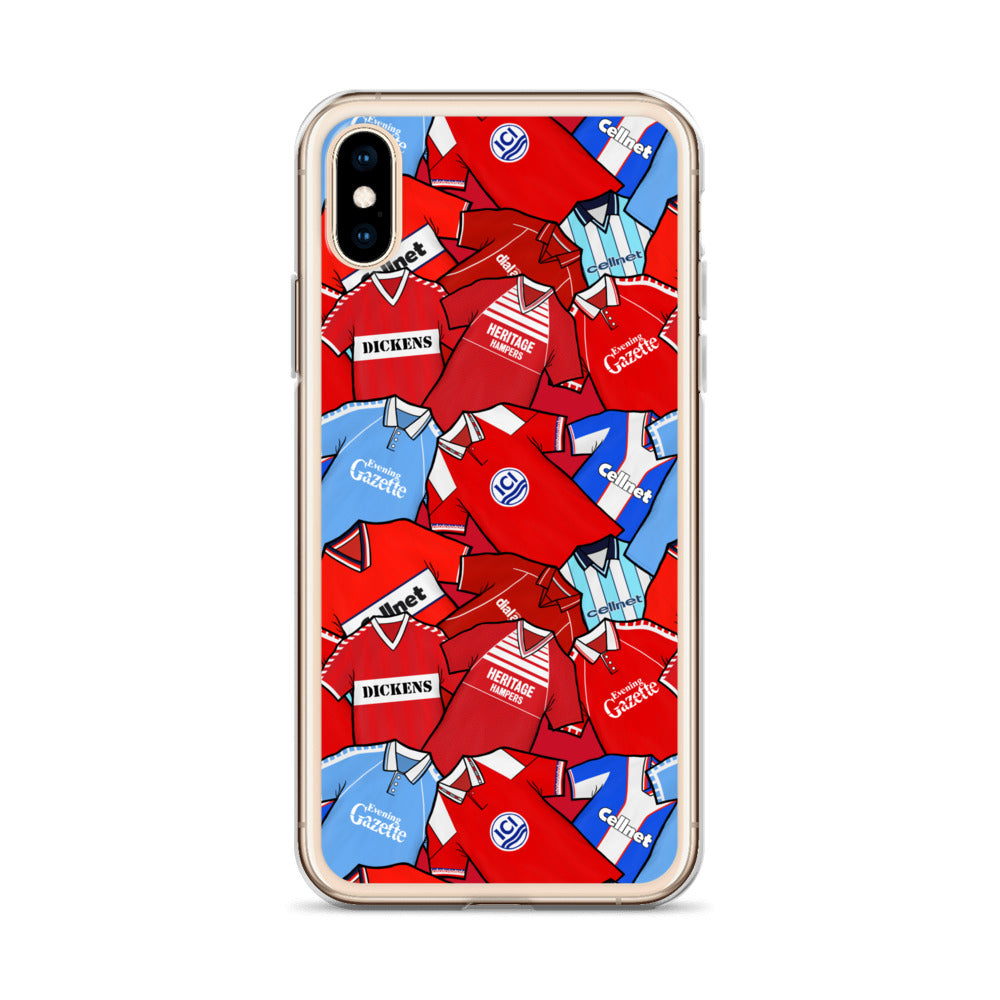 Middlesbrough Inspired Retro Shirts Football Clear Case for iPhone®