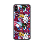 Retro Shirts of the Lions Clear Case for iPhone®