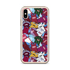 Retro Shirts of the Lions Clear Case for iPhone®