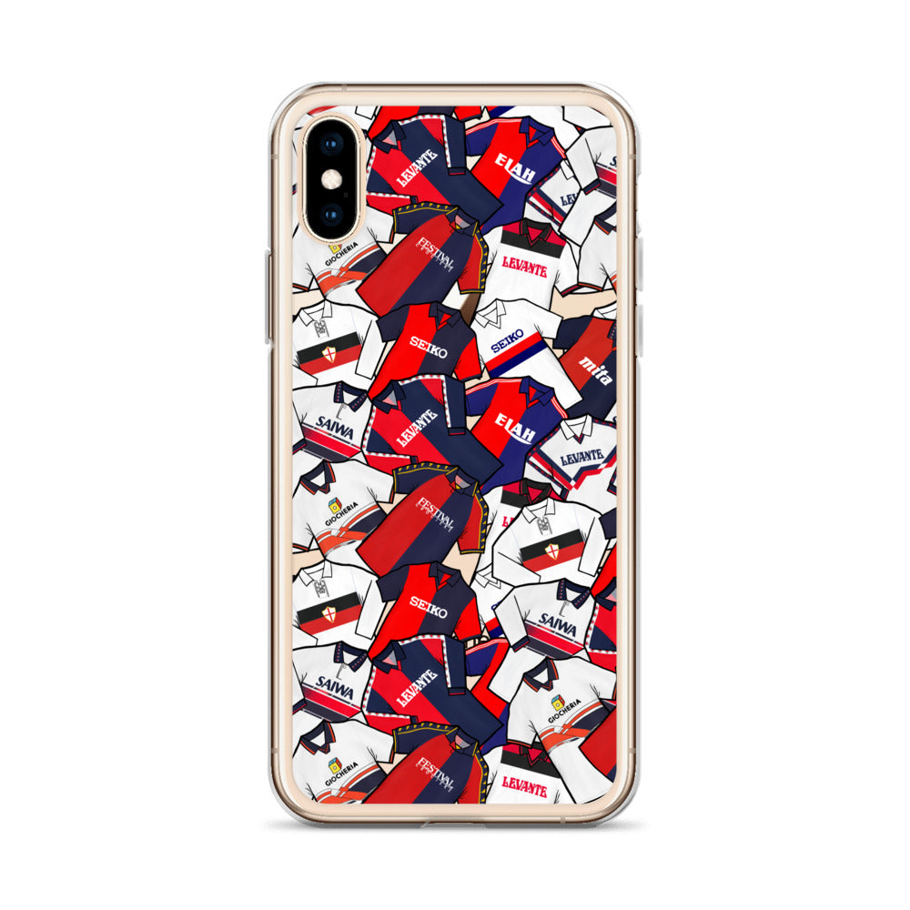 Retro Genoa Inspired Clear Case for iPhone®