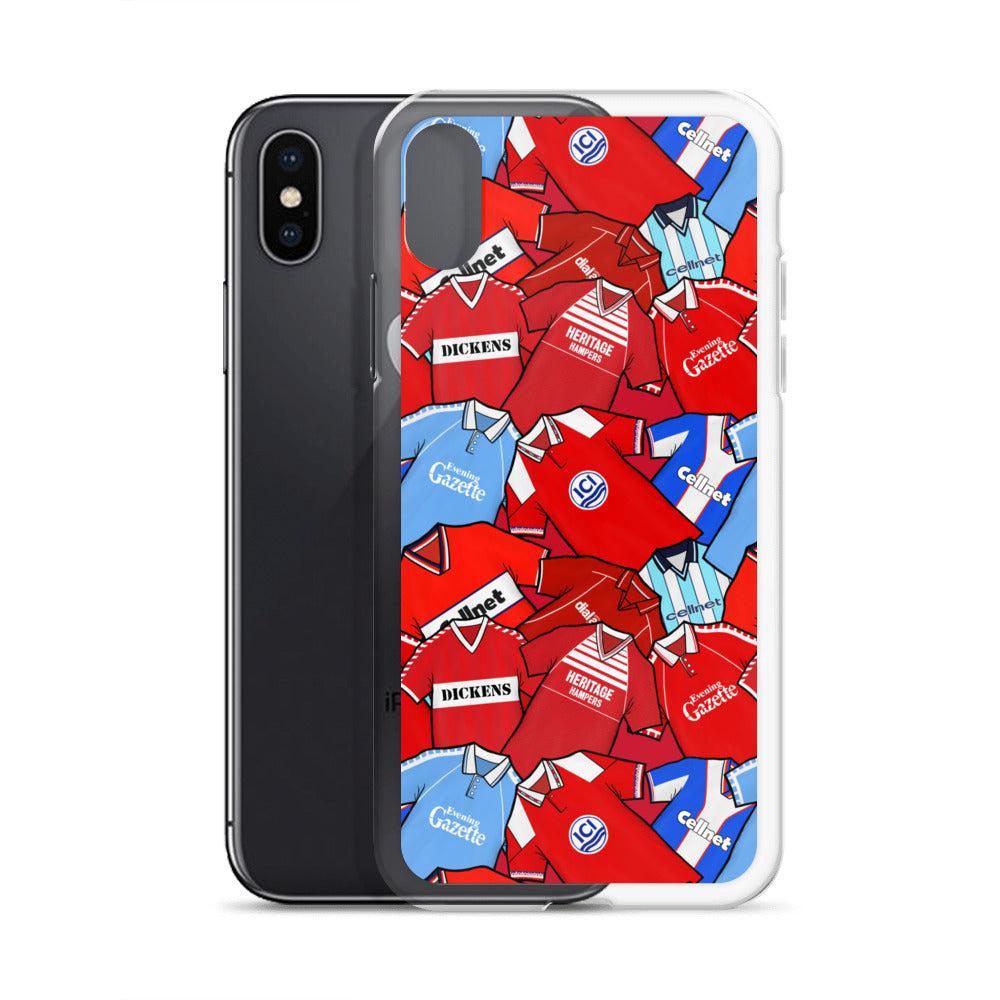 Middlesbrough Inspired Retro Shirts Football Clear Case for iPhone®