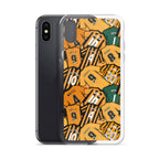 Legends of the Tigers, Hull Themed Football Clear Case for iPhone®