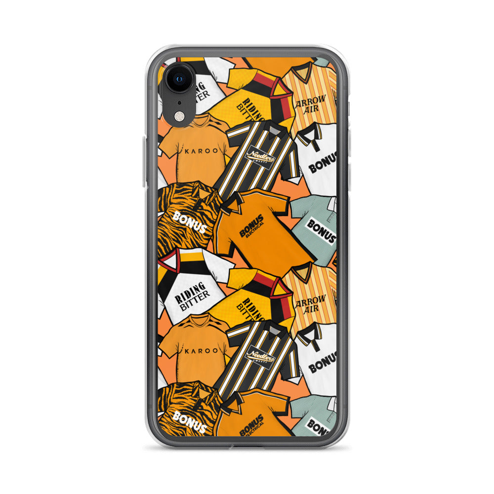 Hull Retro Shirts Themed Football Inspired Clear Case for iPhone®