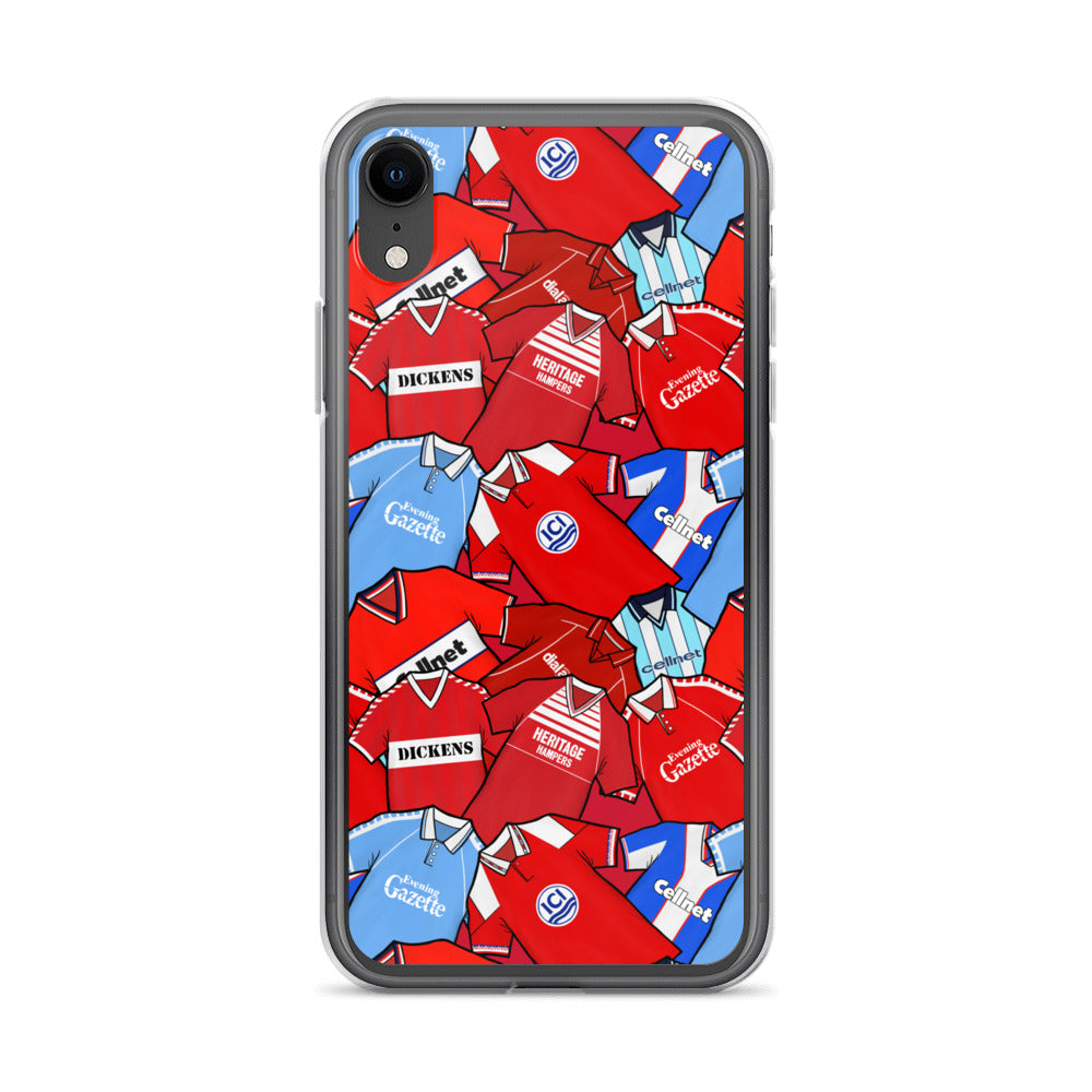 Middlesbrough Inspired Retro Shirts Football Clear Case for iPhone®