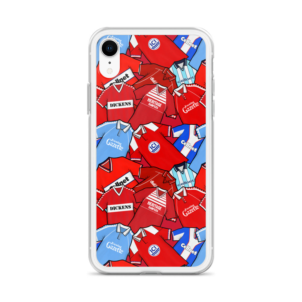 Middlesbrough Inspired Retro Shirts Football Clear Case for iPhone®