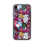 Retro Shirts of the Lions Clear Case for iPhone®