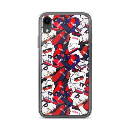 Retro Genoa Inspired Clear Case for iPhone®