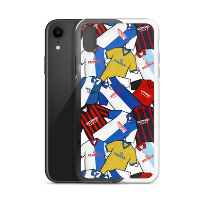 Blackburn Retro Shirts Inspired Football Clear Case for iPhone®