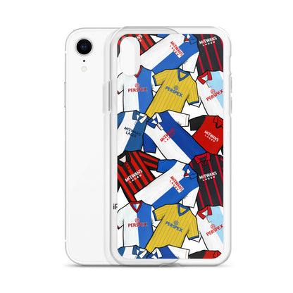 Blackburn Retro Shirts Inspired Football Clear Case for iPhone®