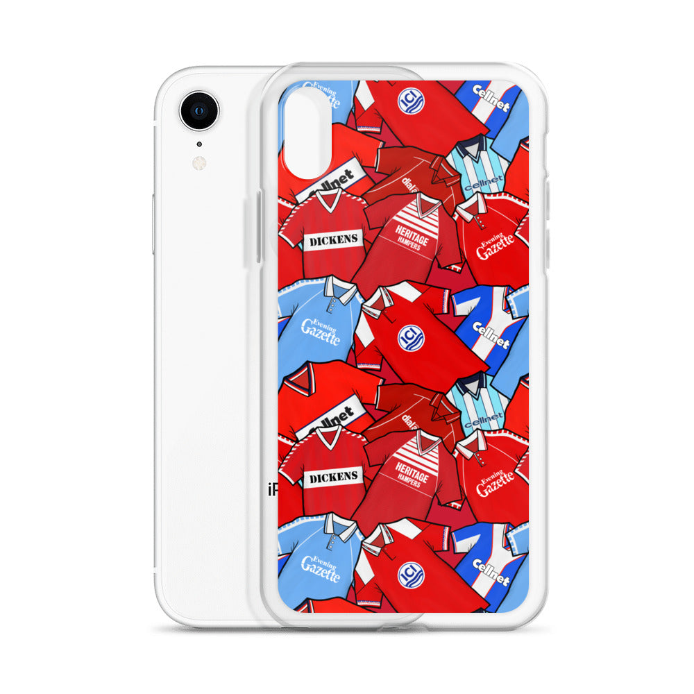 Middlesbrough Inspired Retro Shirts Football Clear Case for iPhone®