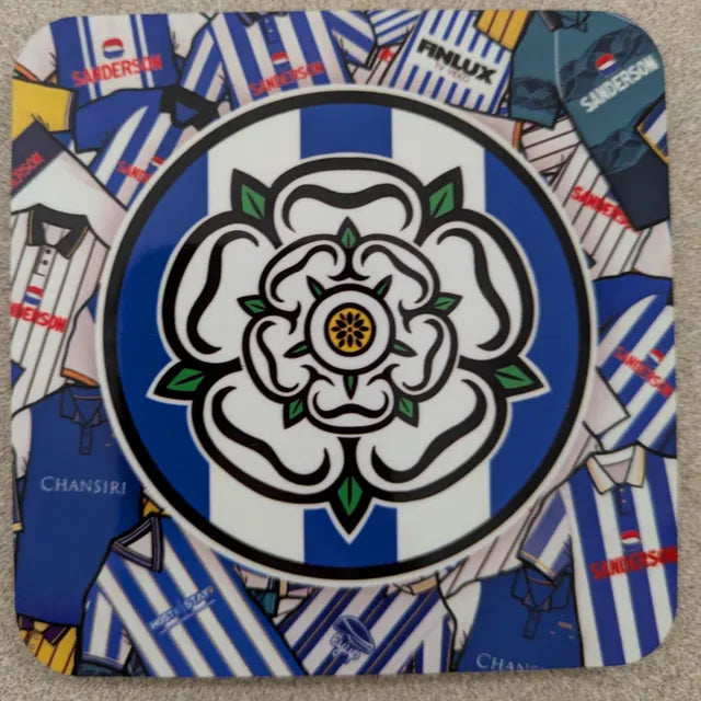 K J - Sheffield Wed Inspired Yorkshire Coaster, Etsy Customer