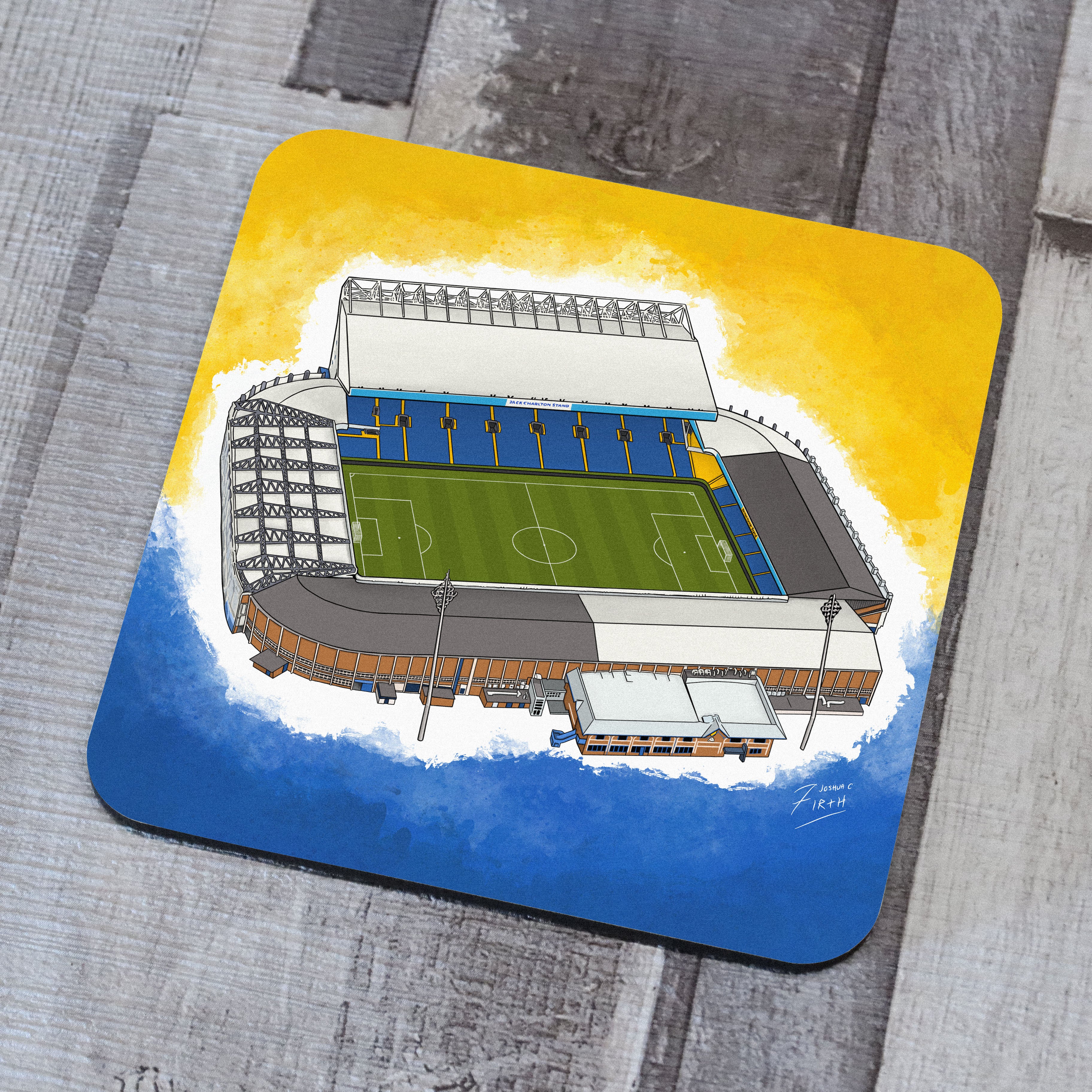 Elland Road Stadium Leeds Football Coaster
