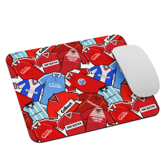 Middlesbrough Inspired Retro Shirts Football Mouse Pad