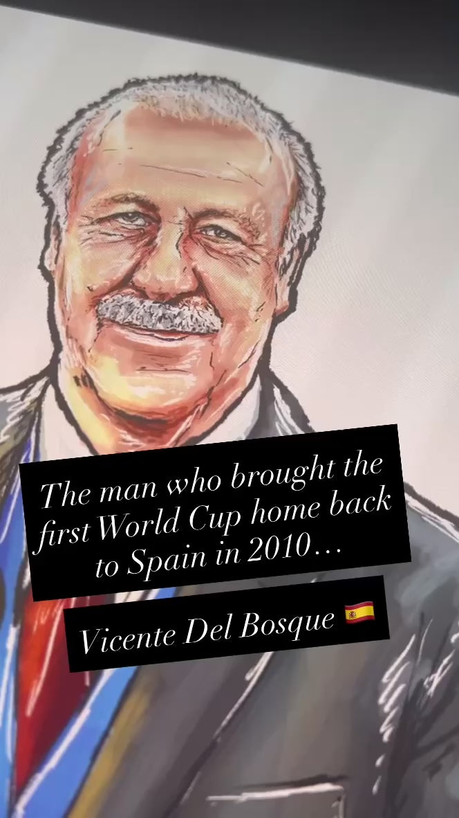 Vicente Del Bosque, the legendary Spanish football manager, led Spain to victory in the 2010 World Cup and returned the trophy to the country. 