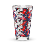 Genoa Retro Themed Shirts Shaker Pint Glass