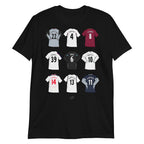 Bolton Legends Shirts Illustrated Football Themed T-Shirt