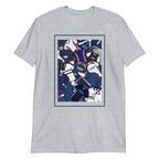 Celebrate Dundee FC with this T-shirt featuring a bold mashup of classic club shirts. Unofficial, The perfect gift for Dundee fans who love retro football design