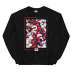 Artwork on a sweatshirt inspired by the oldest team in Italian football, Genoa CFC