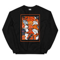 Show your Dundee United FC pride with this sweatshirt featuring a unique mashup of classic shirts. A stylish retro football gift for true Dundee United supporters