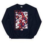 Artwork on a sweatshirt inspired by the oldest team in Italian football, Genoa CFC