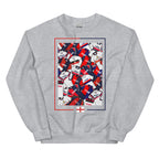 Artwork on a sweatshirt inspired by the oldest team in Italian football, Genoa CFC