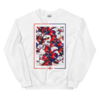 Artwork on a sweatshirt inspired by the oldest team in Italian football, Genoa CFC