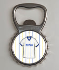 Leeds 1981-83 Home Shirt Memorabilia Metal Bottle Opener Fridge Magnet
