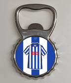 Huddersfield 1982/83 Home Shirt Memorabilia Metal Bottle Opener Fridge Magnet