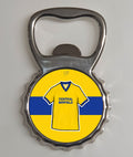 Huddersfield 1982/83 Away Shirt Memorabilia Metal Bottle Opener Fridge Magnet