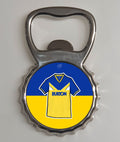 Leeds 1986-88 Away Shirt Memorabilia Metal Bottle Opener Fridge Magnet