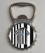 Newcastle 1990-93 Home Shirt Memorabilia Metal Bottle Opener Fridge Magnet