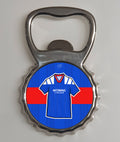 Rangers 1992-94 Home Shirt Memorabilia Metal Bottle Opener Fridge Magnet