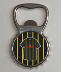 Sheff Wed 1993/94 Away Shirt Memorabilia Metal Bottle Opener Fridge Magnet