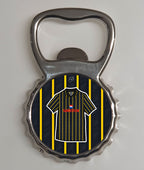 Sheff Wed 1993/94 Away Shirt Memorabilia Metal Bottle Opener Fridge Magnet