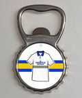 Leeds 1994/95 Home Shirt Memorabilia Metal Bottle Opener Fridge Magnet