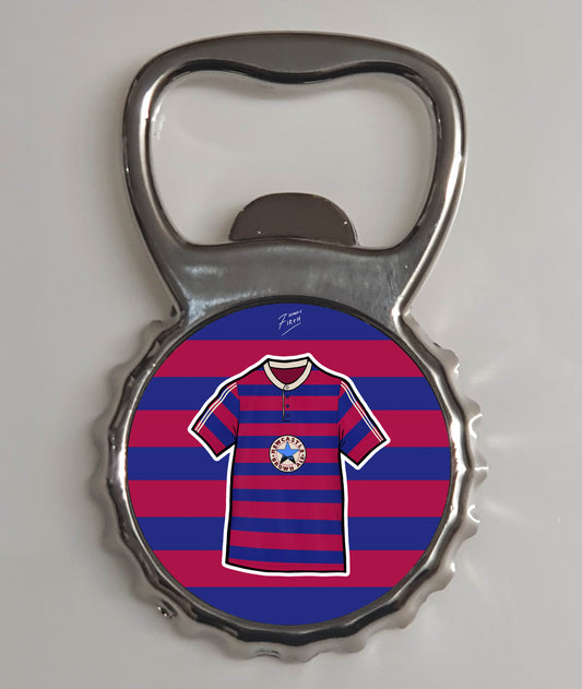 Newcastle 1995/96 Away Shirt Memorabilia Metal Bottle Opener Fridge Magnet